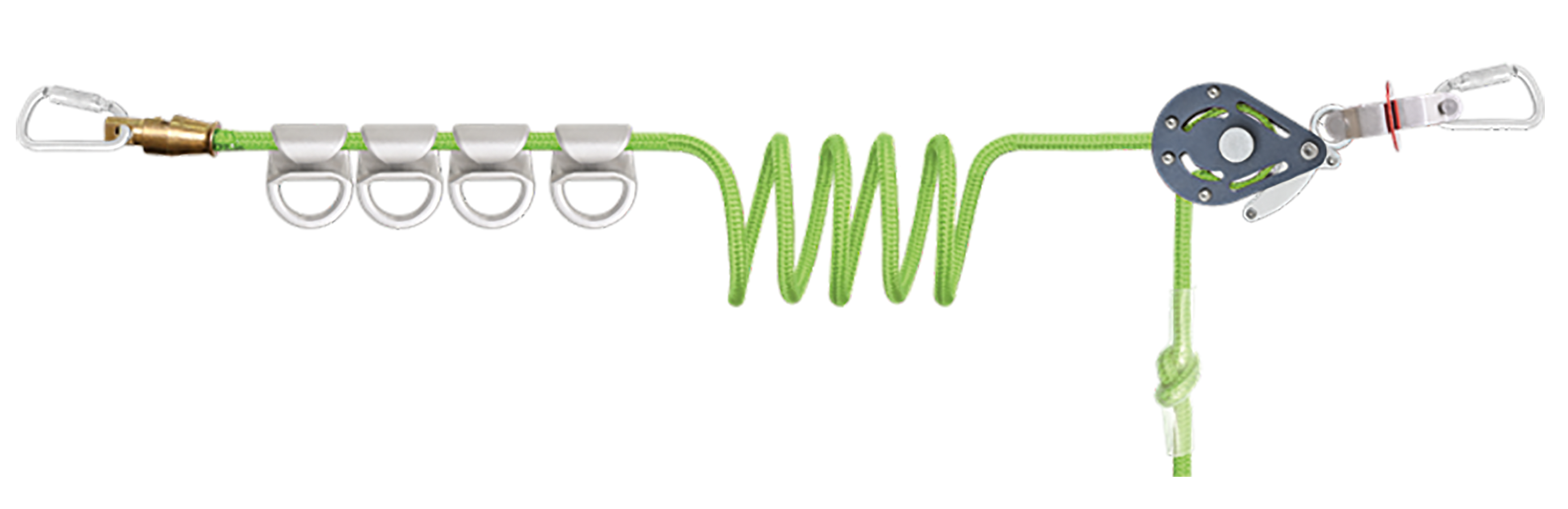 Temporäres Anschlagsseil KRATOS-LINE, 25 m