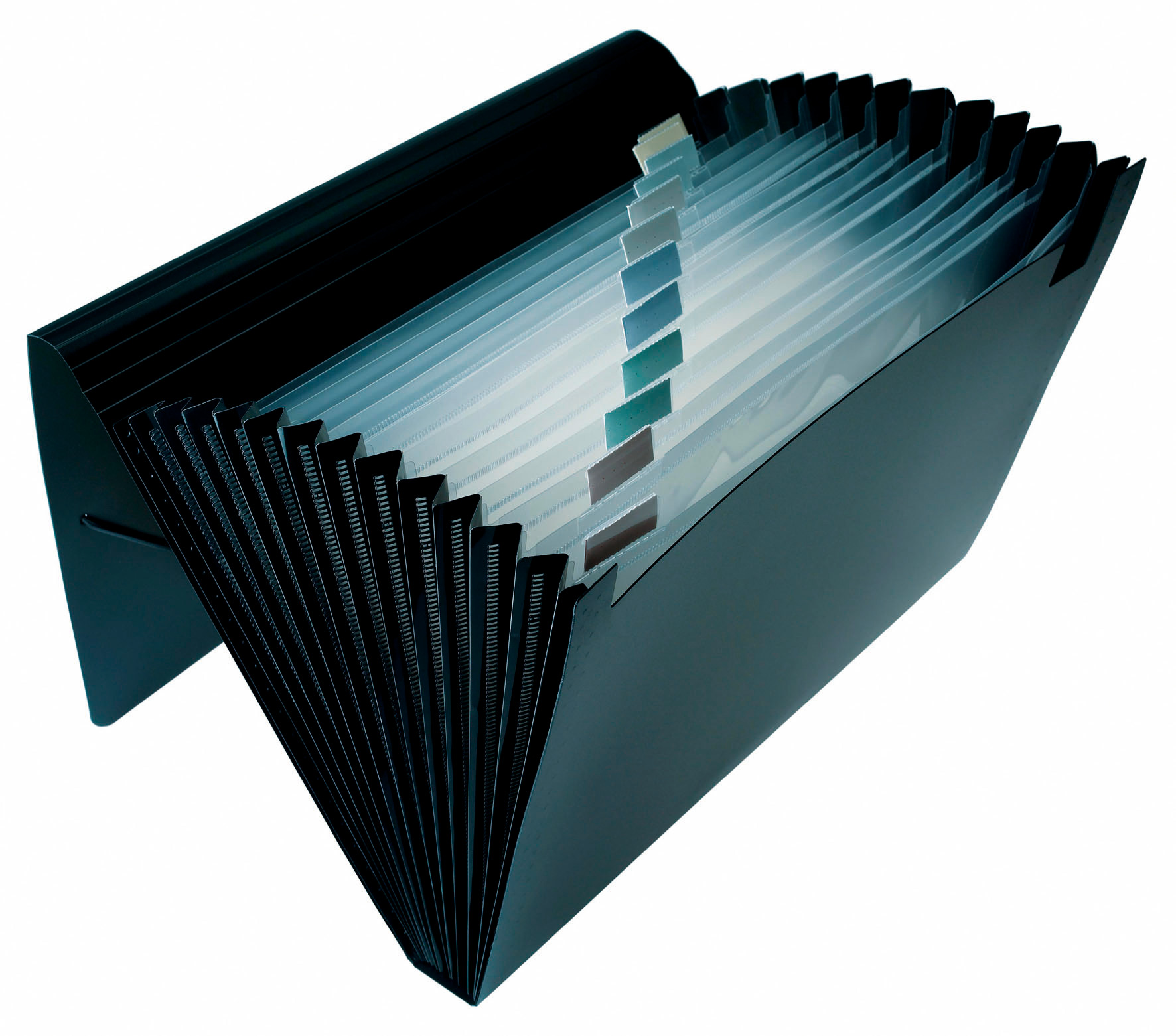 Expanding File 12 Fächer schwarz DUFCO 51500.036