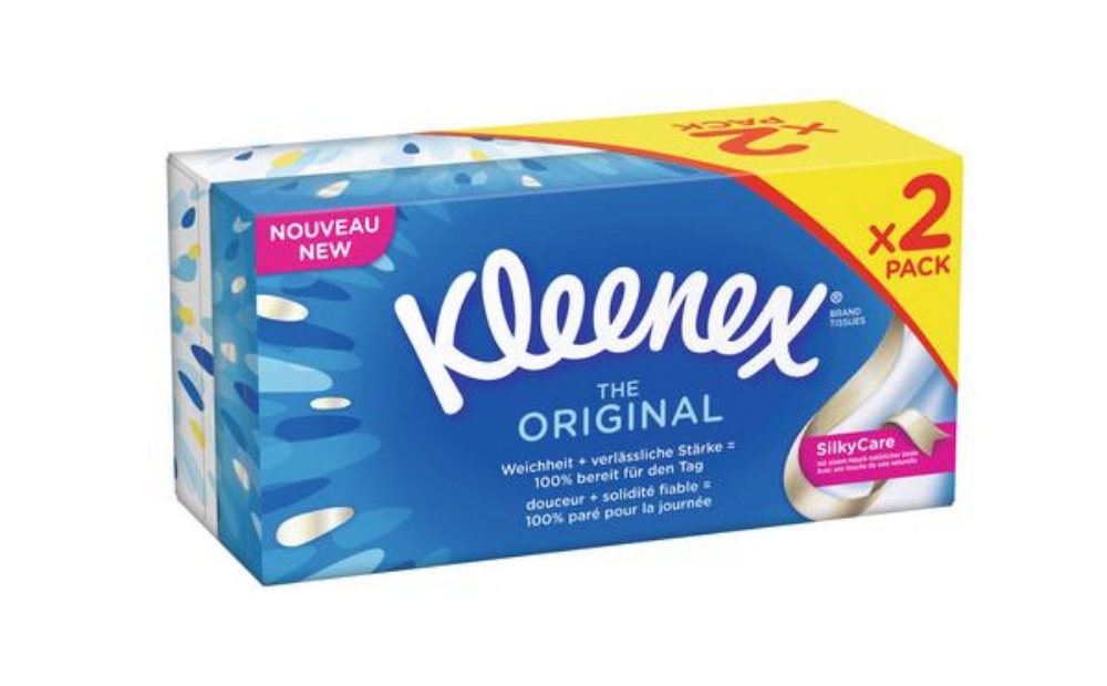 Kosmetiktuch Kleenex Original DUO 24 Boxen