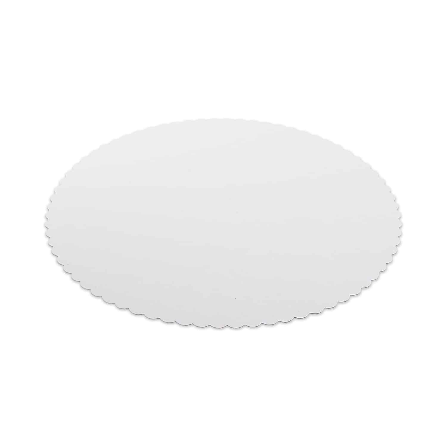 Tortenunterlage aus Pappe weiß 32cm - 100 Stück