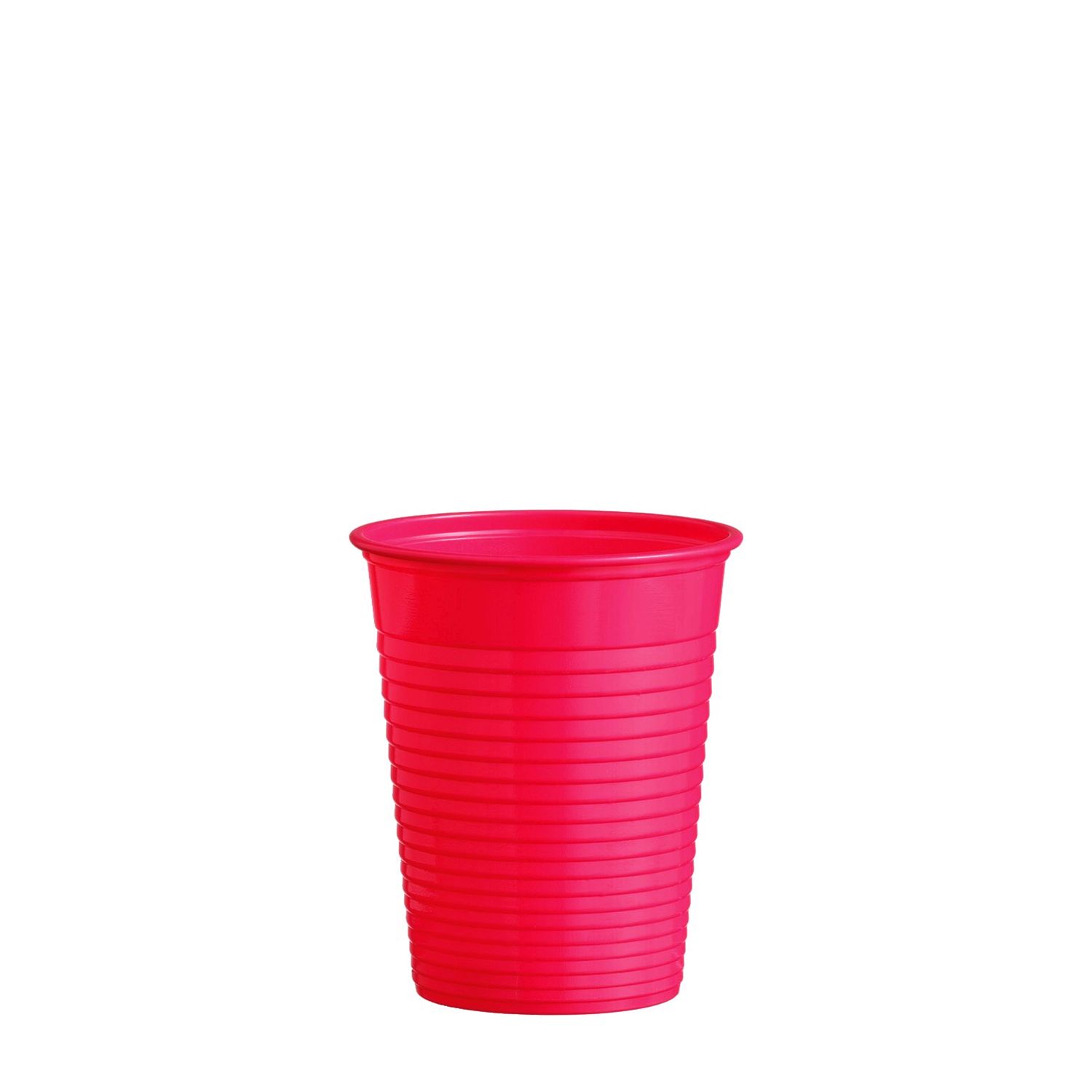 Trinkbecher rot 0,18 l -PS- ( 70 mm) (50 Stück)