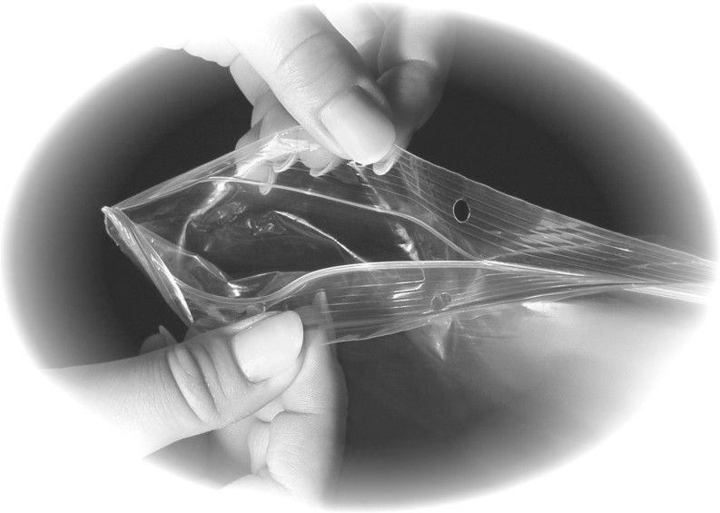 Schnellverschlussbeutel (LDPE) 12 x 17 cm - 1000 Stück