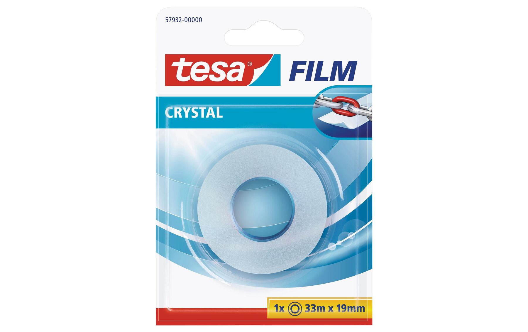 Klebeband crystal 19mmx33m  TESA 579320000