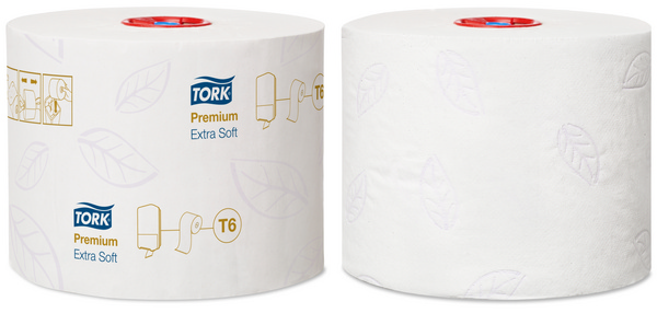TORK-127510 extra weiche Midi Toilettenpapierrolle Premium – 3-lagig - T6