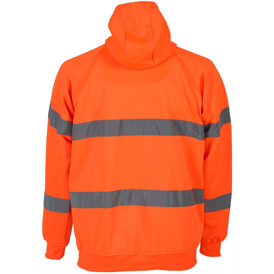 Warnschutz-Kapuzen-Sweatshirt PORTWEST B304, leuchtorange