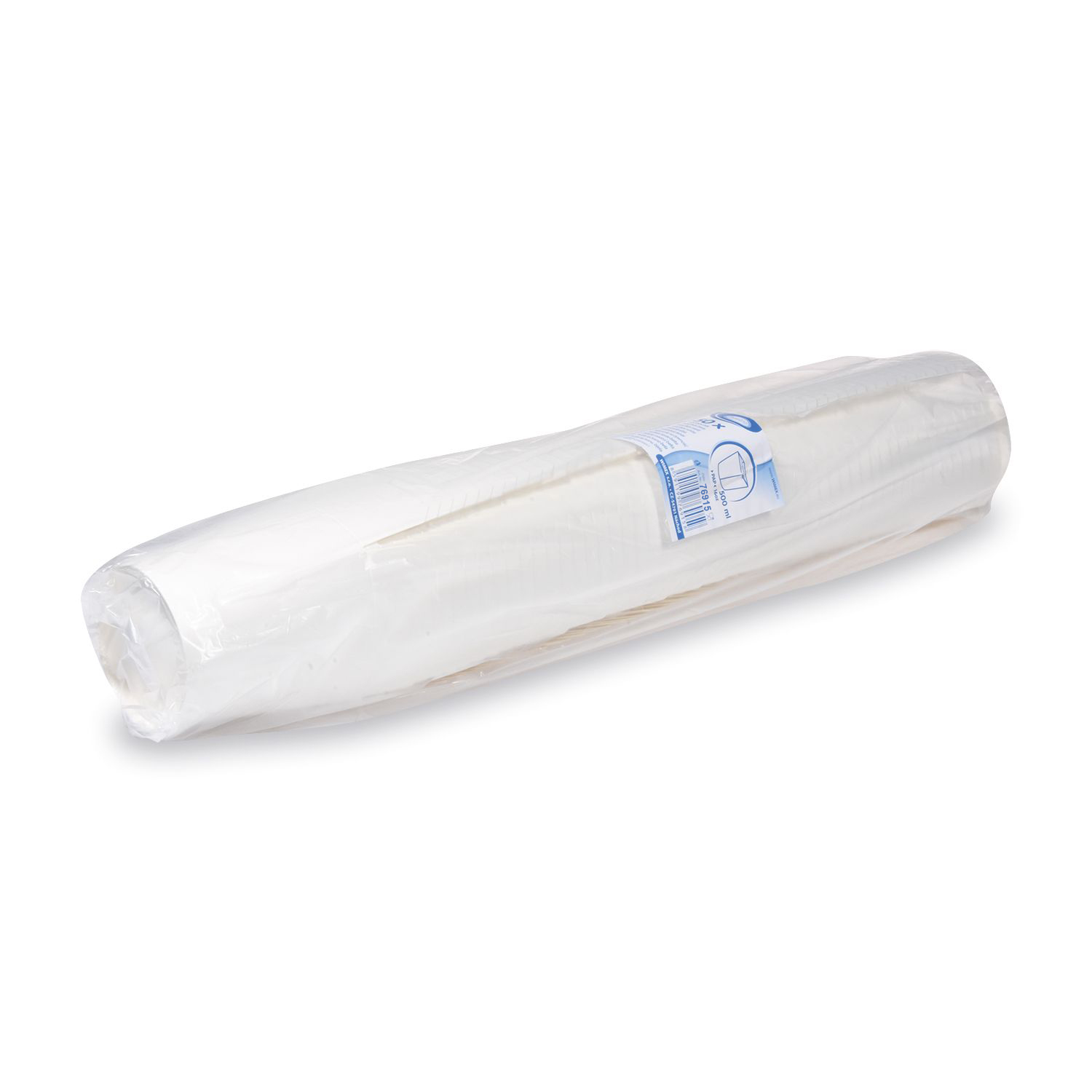 Food Box Asia PAP FSC Mix/PE weiss 500 ml / 16 oz, Packung mit 50 Stück