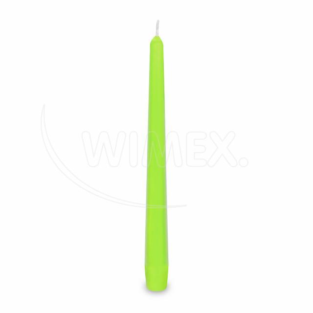 spitzkerze_gelbgrün_ø23_x_245_mm_10_st_img1