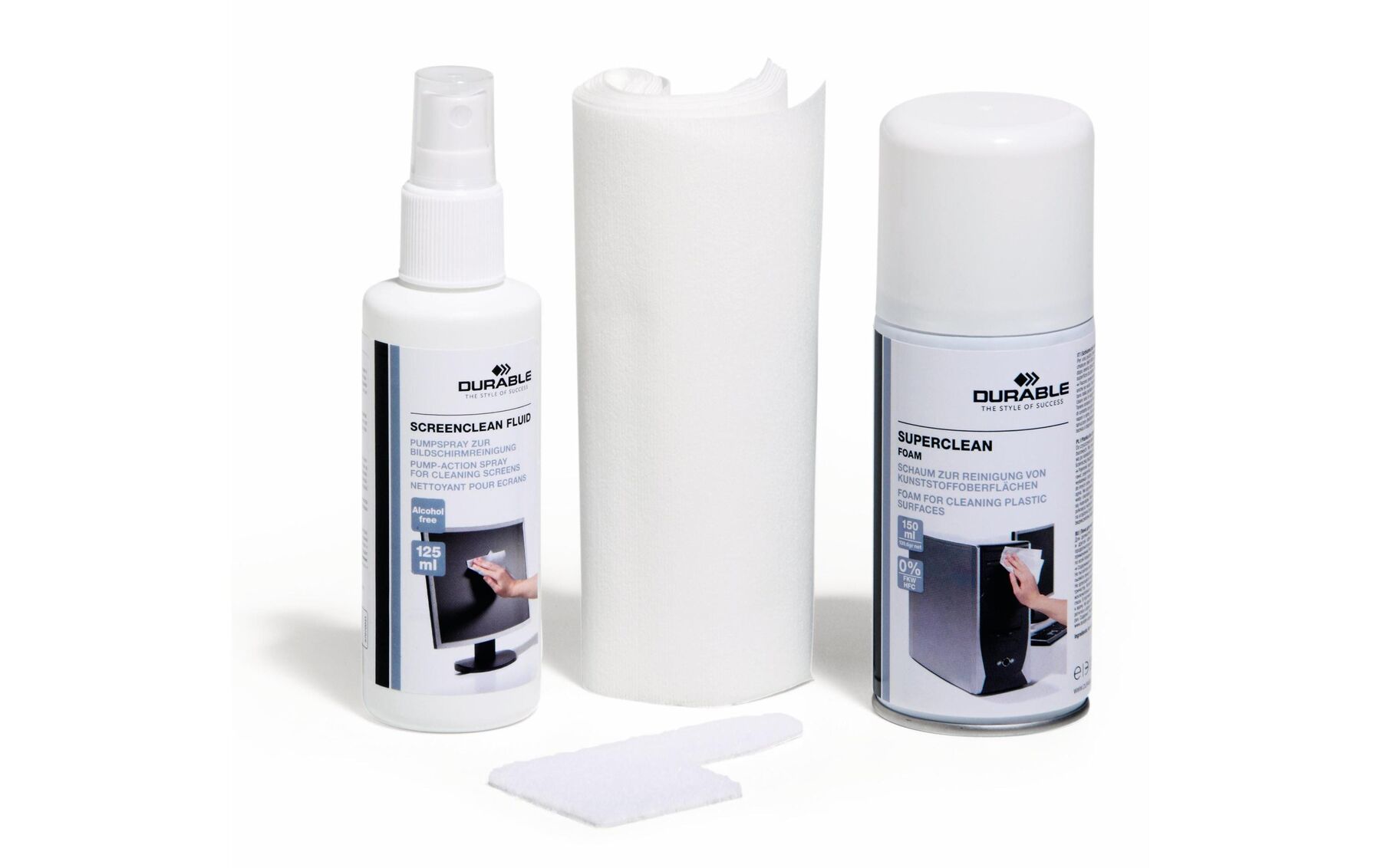 PC Cleaning Kit Reinigungsset 125ml DURABLE 583400