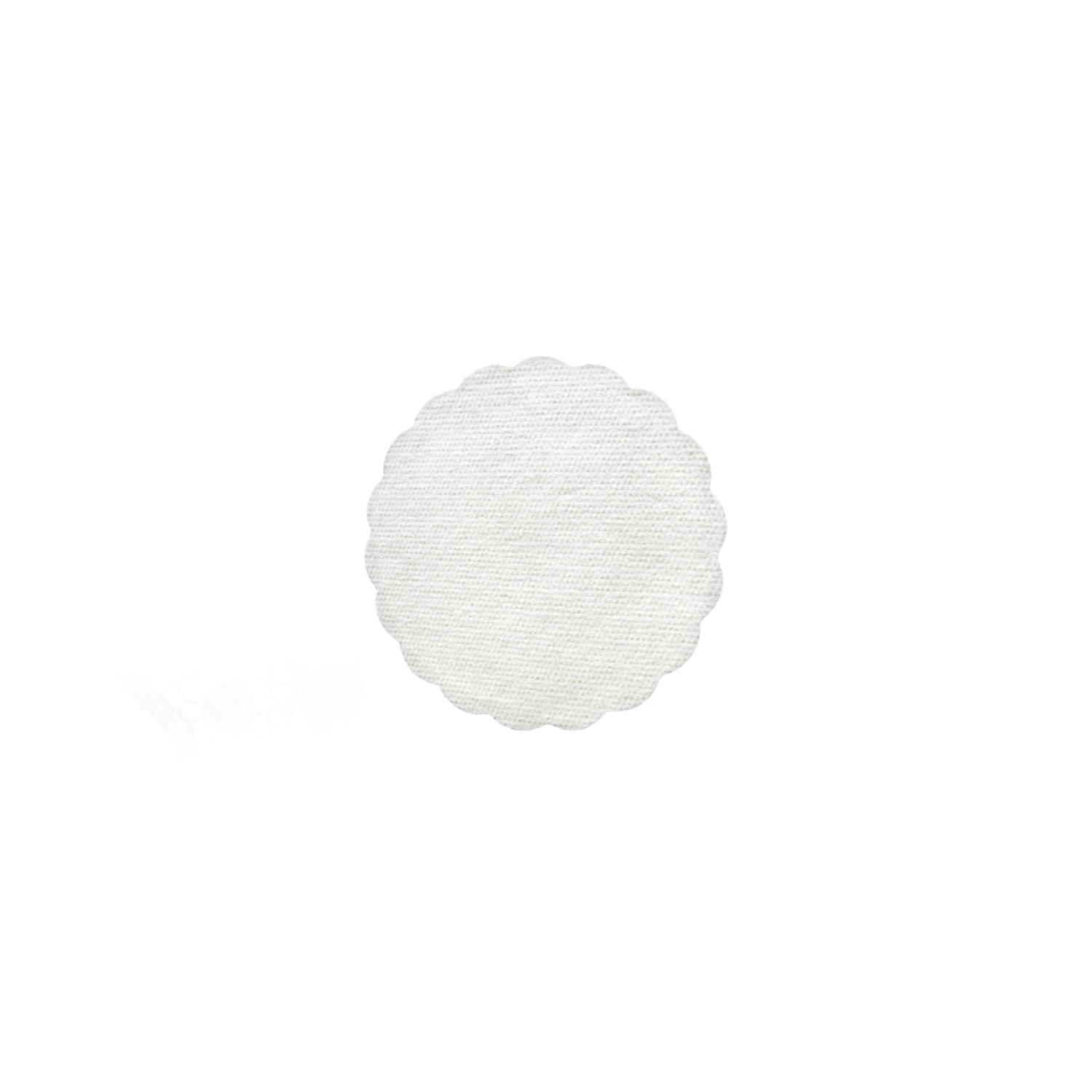 Untersetzer (PAP-Airlaid) PREMIUM weiß 9cm - 500 Stück