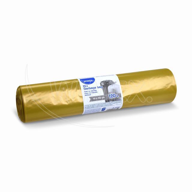 Müllsack (LDPE) gelb 70 x 110 cm 120L - 25 Stück