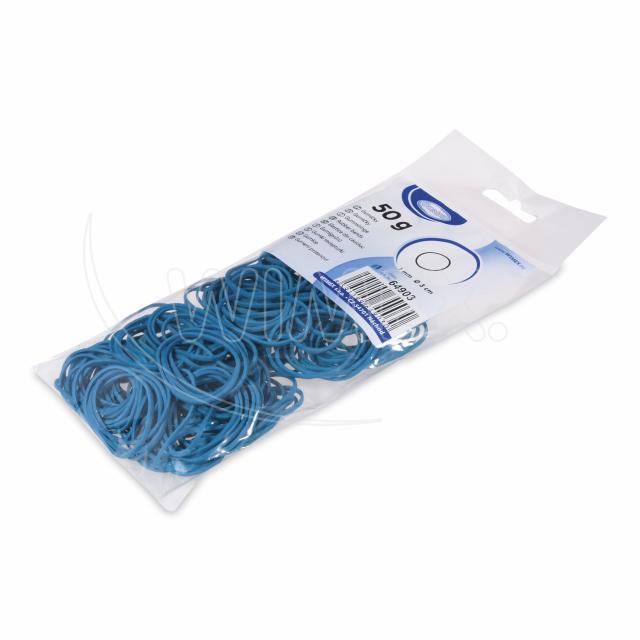 Gummiring blau 1mm 3cm - 1 Stück