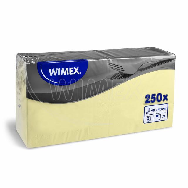 Serviette aus Papier FSC Mix 40 x 40 cm Champagner für Buffet und Service, Packung mit 250 Stück