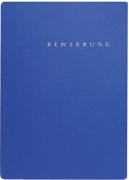 Bewerbungsmappe Select blau, 3-teilig PAGNA 22002-02