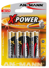 ANSMANN Alkaline Batterie "X-Power", Mignon AA, 2er Blister 