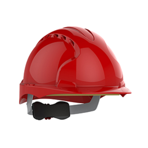 Schutzhelm JSP EVO 3 Drehverschluss, rot