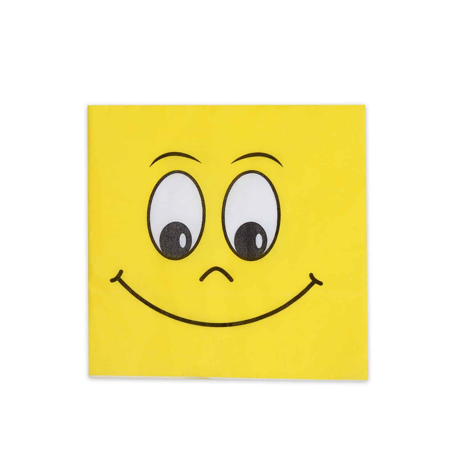 Serviette 3-lagig Smile 33 x 33 cm - 20 Stück